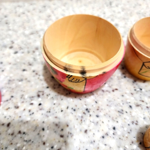 Russian Colorful Nesting Dolls USSR - Picture 9 of 13